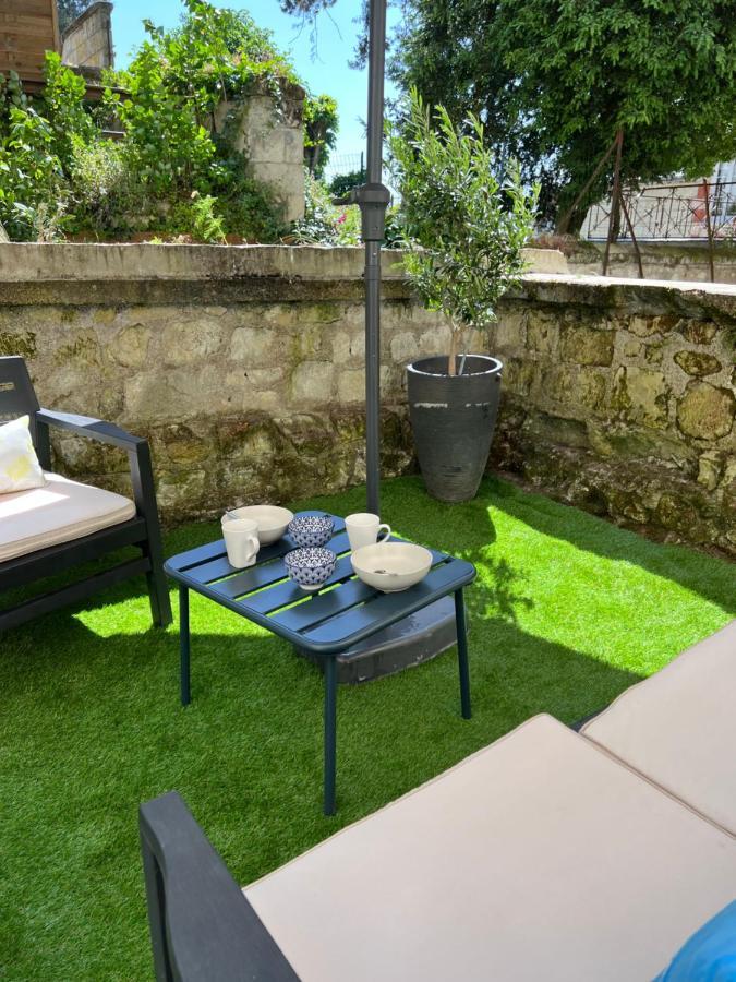Le Badebec, Appt Dans Maison Typique Avec Jardin Prive チノン エクステリア 写真