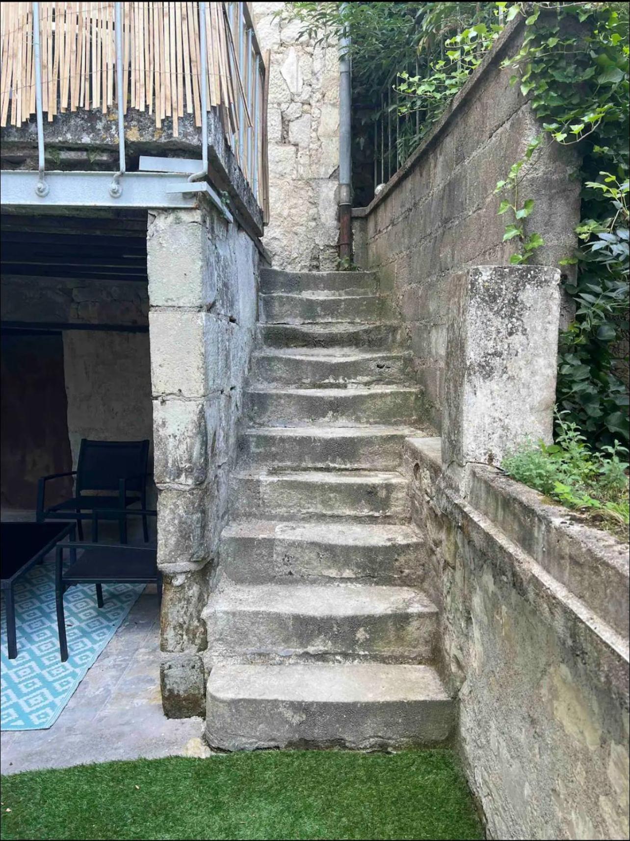 Le Badebec, Appt Dans Maison Typique Avec Jardin Prive チノン エクステリア 写真